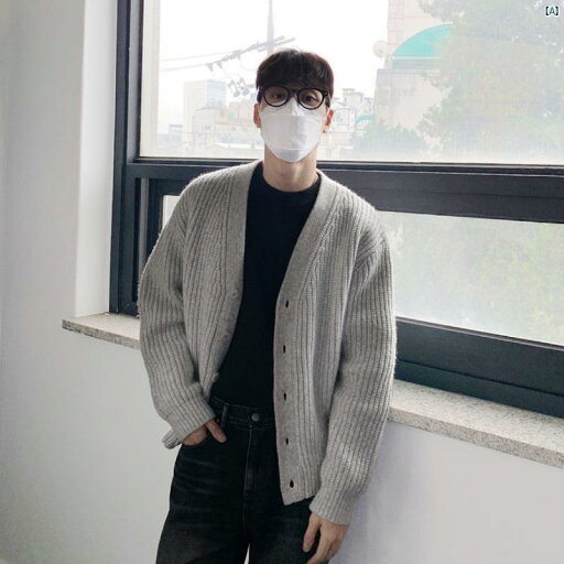 メンズ ファッション 韓国ファッション オシャレ 韓国 高級 見栄え 良い カーディガン セーター 男性用 秋冬 厚手 Vネック ニット ジャケット 韓国 カップル トップス メンズ ファッション 韓国ファッション オシャレ 韓国 高級 見栄え 良い カーディガン セーター 男性用 秋冬 厚手 Vネック ニット ジャケット 韓国 カップル トップス