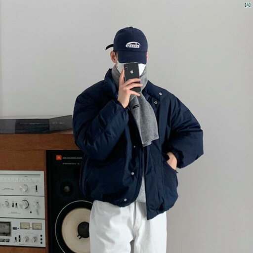 メンズ ファッション 韓国ファッション オシャレ 韓国 ストリート コットン 服 男性 春秋 新 スタンドカラー 厚手 カジュアル ジャケット メンズ ファッション 韓国ファッション オシャレ 韓国 ストリート コットン 服 男性 春秋 新 スタンドカラー 厚手 カジュアル ジャケット