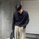 メンズ ファッション 韓国ファッション オシャレ 韓国 冷感 ヘンリー カラー スナップ ボタン 長袖 Tシャツ 夏 韓国 軽量 通気性 縦縞 日焼け防止 シャツ
