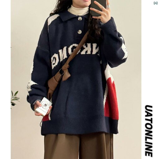 レディース ファッション レディース 大歳 おしゃれ 冬 アメリカン レトロ モーター サイクル ポロ セーター メンズレディース レディース ファッション レディース 大歳 おしゃれ 冬 アメリカン レトロ モーター サイクル ポロ セーター メンズレディース