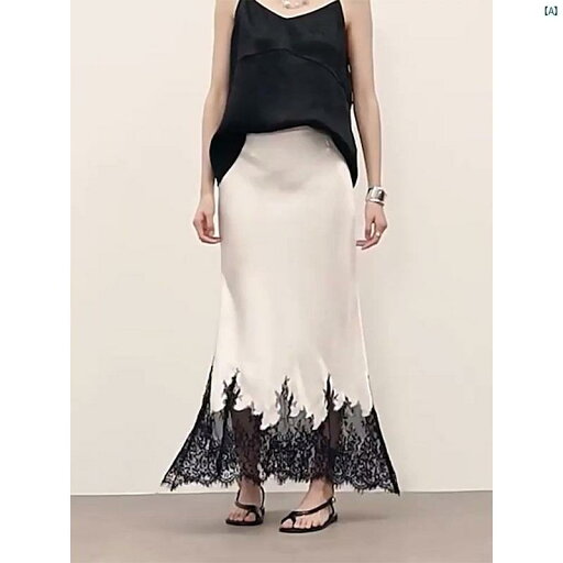 レディース ファッション オシャレ 綺麗 大歳 上品 フランス ファッション レース スプライシング スカート 夏 レディース ファッション オシャレ 綺麗 大歳 上品 フランス ファッション レース スプライシング スカート 夏