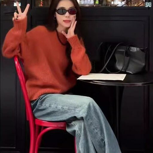 レディース ファッション オシャレ 綺麗 大歳 上品 ベルベット 厚手 婦歳 服 高級 ニット セーター 冬 風 スリム レディース ファッション オシャレ 綺麗 大歳 上品 ベルベット 厚手 婦歳 服 高級 ニット セーター 冬 風 スリム