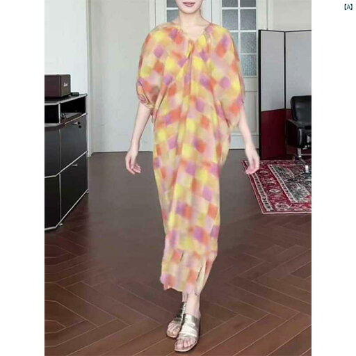 レディース ファッション オシャレ 綺麗 大歳 上品 フレンチ ハイエンド 風 ドレス 夏 パフスリーブ ファッション ロング スカート レディース ファッション オシャレ 綺麗 大歳 上品 フレンチ ハイエンド 風 ドレス 夏 パフスリーブ ファッション ロング スカート