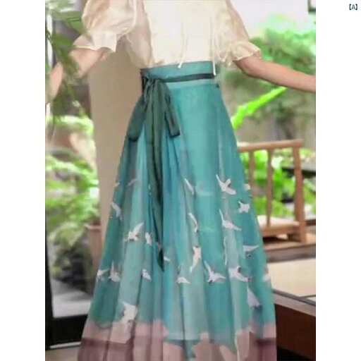 レディース ファッション オシャレ 綺麗 大歳 上品 中華風 エスニック 日常 通勤 子供 漢服 伝統的 スカート 夏 薄手 レディース ファッション オシャレ 綺麗 大歳 上品 中華風 エスニック 日常 通勤 子供 漢服 伝統的 スカート 夏 薄手