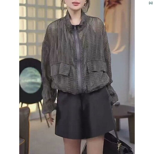 レディース ファッション オシャレ 綺麗 大歳 上品 軽量 通気性 長袖 日焼け防止 服 夏 ホット ショート トップ レディース ファッション オシャレ 綺麗 大歳 上品 軽量 通気性 長袖 日焼け防止 服 夏 ホット ショート トップ