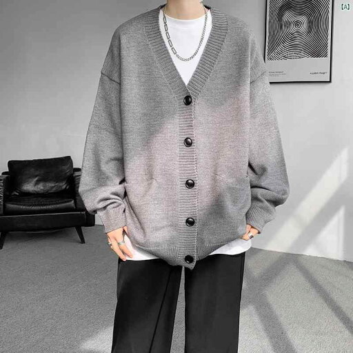 メンズ ファッション オシャレ 海外風 メンズ カーディガン セーター ブラック Vネック 秋冬 カップル ジャケット 長袖 メンズ ファッション オシャレ 海外風 メンズ カーディガン セーター ブラック Vネック 秋冬 カップル ジャケット 長袖