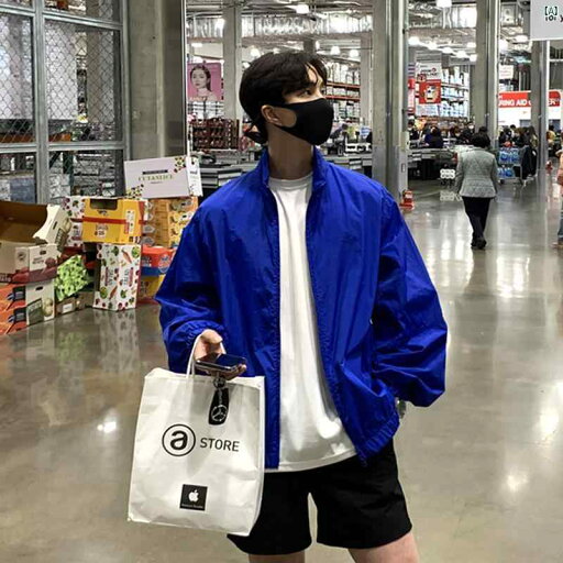 メンズ ファッション 韓国ファッション オシャレ 海外風 クラインブルー ジャケット メンズ 日焼け防止 服 春秋 薄型 通気性 スタンドカラー サイクリング カジュアル アウトドア 機能 メンズ ファッション 韓国ファッション オシャレ 海外風 クラインブルー ジャケット メンズ 日焼け防止 服 春秋 薄型 通気性 スタンドカラー サイクリング カジュアル アウトドア 機能