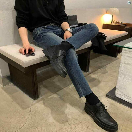 メンズ ファッション 韓国ファッション オシャレ 海外風 ストレッチ ジーンズ メンズ ファッション スリム フィット 小柄 足 韓国 レトロ 九分丈 カジュアル パンツ メンズ ファッション 韓国ファッション オシャレ 海外風 ストレッチ ジーンズ メンズ ファッション スリム フィット 小柄 足 韓国 レトロ 九分丈 カジュアル パンツ