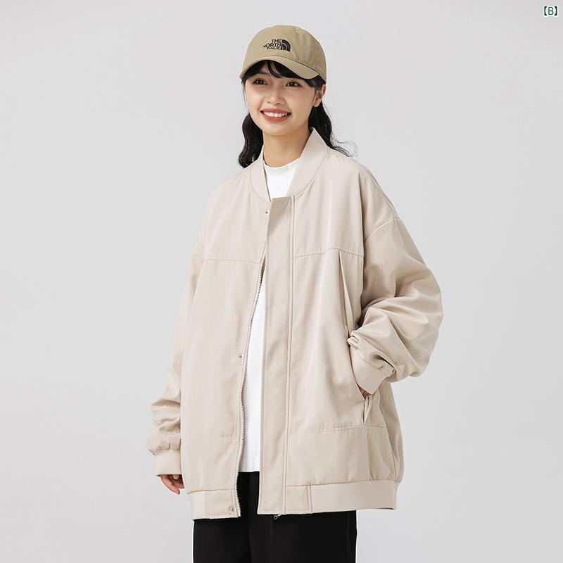 メンズ ファッション 韓国ファッション オシャレ 韓国 アメリカン ジャケット メンズ 春秋 防水 カジュアル ワークウェア 野球 ユニフォーム ボーイズ
