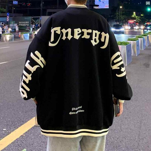 メンズ ファッション 韓国ファッション オシャレ 韓国 ストリート レトロ 野球 ユニフォーム 秋 男性用 カジュアル ジャケット 男子用 メンズ ファッション 韓国ファッション オシャレ 韓国 ストリート レトロ 野球 ユニフォーム 秋 男性用 カジュアル ジャケット 男子用