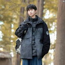 メンズ ファッション 韓国ファッション オシャレ 韓国 アウトドア マウンテン スリーインワン ダウン ジャケット メンズ 冬 ストリート ファッション スリープ ルーフ