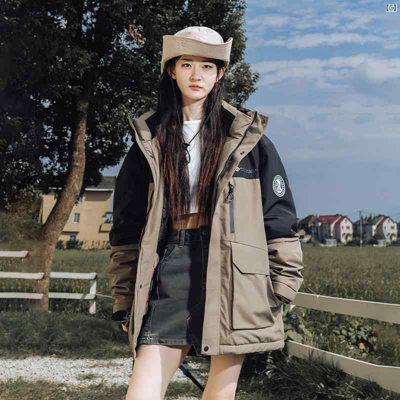 メンズ ファッション 韓国ファッション オシャレ 韓国 作業着 ダウン ジャケット メンズ 冬 厚手 ダック カップル 登山