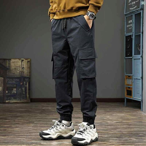 メンズ 男性 ファッション 韓国 オシャレ たり 大歳ストリート 秋 アメリカ 機能的 男性用 オーバー オール 無地 レッグ カジュアル パンツ アウトドア ハイキング メンズ 男性 ファッション 韓国 オシャレ たり 大歳ストリート 秋 アメリカ 機能的 男性用 オーバー オール 無地 レッグ カジュアル パンツ アウトドア ハイキング