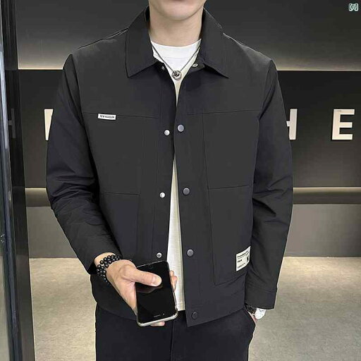 メンズ ファッション 韓国ファッション オシャレ カジュアル 男性用 大歳 メンズジャケット 春秋 ハイエンド ビジネス カジュアル 薄手 シンプル 快適 ジャケット メンズ ファッション 韓国ファッション オシャレ カジュアル 男性用 大歳 メンズジャケット 春秋 ハイエンド ビジネス カジュアル 薄手 シンプル 快適 ジャケット
