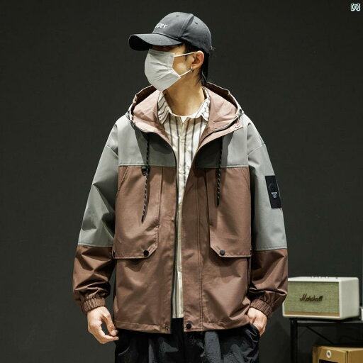 メンズ ファッション 韓国ファッション オシャレ カジュアル 男性用 大歳 初秋 ジャケット メンズ ステッチ 機能的 カジュアル ワークウェア アウトドア メンズ ファッション 韓国ファッション オシャレ カジュアル 男性用 大歳 初秋 ジャケット メンズ ステッチ 機能的 カジュアル ワークウェア アウトドア