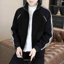 メンズ ファッション 韓国ファッション オシャレ カジュアル 男性用 大歳 コーデュロイ ウール ジャケット メンズ 秋冬 暖かい 厚手 カジュアル コート