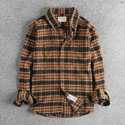 メンズ メンズファッション ファッション 男性用 オシャレ スコットランド レトロ クラシック ワークポケット シャツ メンズ 秋 カジュアル 快適 薄手 コート メンズ メンズファッション ファッション 男性用 オシャレ スコットランド レトロ クラシック ワークポケット シャツ メンズ 秋 カジュアル 快適 薄手 コート