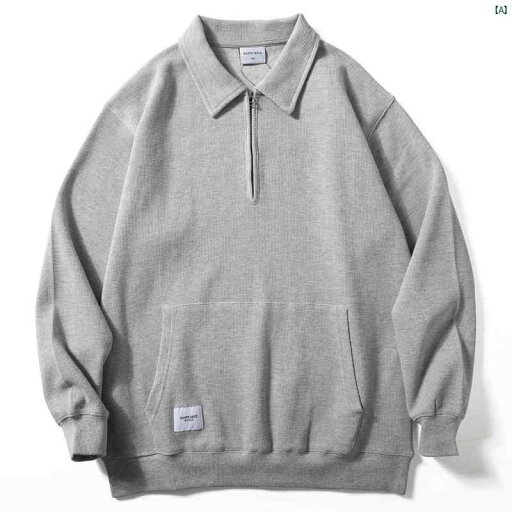 メンズ ファッション 男性用 カジュアル オシャレ ポロシャツ メンズ 長袖 オフショルダーたり 快適 トップス 春秋 薄手 ハーフ ジップ トレーナー メンズ ファッション 男性用 カジュアル オシャレ ポロシャツ メンズ 長袖 オフショルダーたり 快適 トップス 春秋 薄手 ハーフ ジップ トレーナー