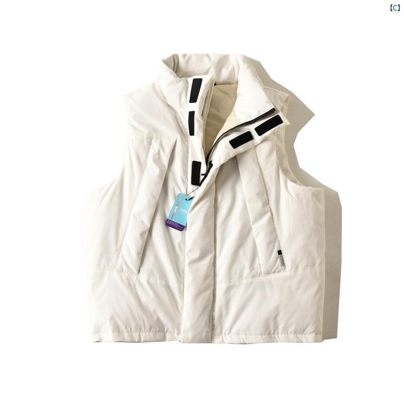 メンズ　男性　メンズファッション　オシャレ　カジュアル シングルテール 90 ダック ダウン スタンドカラー 機能性 防水 ベスト 冬 0654