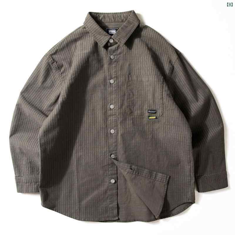 メンズ　ファッション　男性用　カジュアル　オシャレ チェック柄 シャツ ジャケット メンズ 春秋 厚手 アメリカン レトロ 長袖 カジュアル アウターシャツ 紳士服