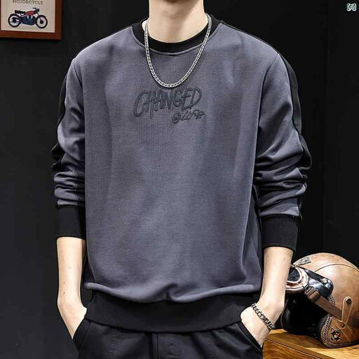 メンズ 男性 メンズファッション オシャレ カジュアル ベルベット カラーマッチング スウェットシャツ 男性用 厚手 紳士服 大きめ サイズメンズ ラウンドネック 服 春秋 長袖 メンズ 男性 メンズファッション オシャレ カジュアル ベルベット カラーマッチング スウェットシャツ 男性用 厚手 紳士服 大きめ サイズメンズ ラウンドネック 服 春秋 長袖