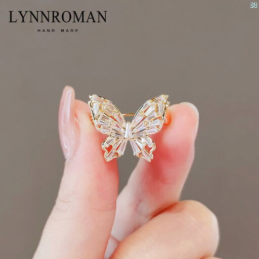 レディース アクセサリー 小物 かわいい 綺麗 ファッション オシャレ LYNNROMAN エレガント スマート 蝶 ブローチ 高級 レディース コサージュ ピン レディース アクセサリー 小物 かわいい 綺麗 ファッション オシャレ LYNNROMAN エレガント スマート 蝶 ブローチ 高級 レディース コサージュ ピン