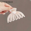 レディース アクセサリー 小物 かわいい 綺麗 ファッション オシャレ LYNNROMAN グラブ クリップ レディース日 韓新 ヘア 大型 高級 シャーク クリップ後頭部(4)