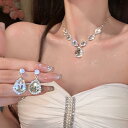 レディース ファッション レディース オシャレ 綺麗 アクセサリー 月光 お姫様 スーパー フラッシュ ジルコン プリンセス ネックレス ハイエンド ライト 鎖骨 チェーン アクセサリー