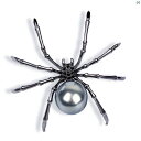 ユニセックス 男性 レディース アクセサリー オシャレ アメリカ 誇張 スパイダー ブローチ 合金 昆虫 衣類 アクセサリー コート 固定 ピン ファッション バックル(4)
