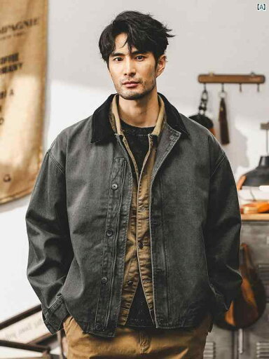 メンズ カジュアル 男性 オシャレ ジェイ レノ アメリカン レトロ ワークウェア ジャケット 秋 ウォッシュ ヴィンテージ タフ デトロイト メンズ カジュアル 男性 オシャレ ジェイ レノ アメリカン レトロ ワークウェア ジャケット 秋 ウォッシュ ヴィンテージ タフ デトロイト
