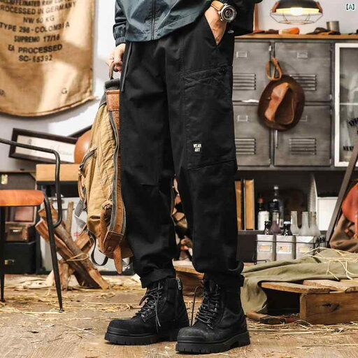 メンズ カジュアル 男性 オシャレ アメリカ レトロ ブラック 男性用 オーバー オール 秋 戦術的 狩猟 着用 カジュアル パンツ メンズ カジュアル 男性 オシャレ アメリカ レトロ ブラック 男性用 オーバー オール 秋 戦術的 狩猟 着用 カジュアル パンツ