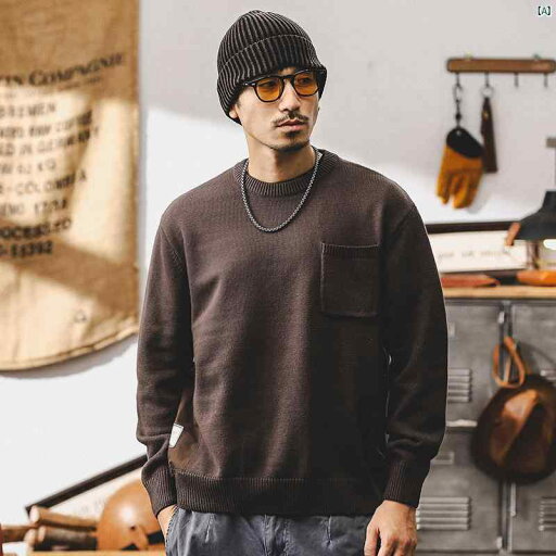 メンズ カジュアル 男性 オシャレ アメリカン レトロ セーター 冬 ジャケット 秋 メンズ カジュアル 男性 オシャレ アメリカン レトロ セーター 冬 ジャケット 秋