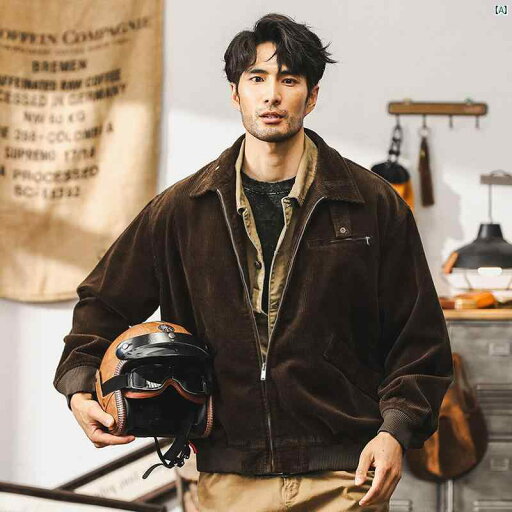 メンズ カジュアル 男性 オシャレ アメリカン レトロ ヘビー コーデュロイジャケット 秋 質感 ハード コア ワークウェア コーチ ジャケット メンズ カジュアル 男性 オシャレ アメリカン レトロ ヘビー コーデュロイジャケット 秋 質感 ハード コア ワークウェア コーチ ジャケット