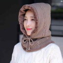ファッション ファッション小物 小物 オシャレ 帽子 レディース 秋冬 韓国 サイクリング ネック プロテクター 裏起毛 厚手 暖かい プラス 防風 防寒 ニット ワンピース
