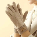 ファッション ファッション小物 小物 オシャレ レディース 冬 サイクリング用 手袋 裏起毛 暖かい タッチ スクリーン 防寒 厚手 ニット かわいい サイクリング 秋