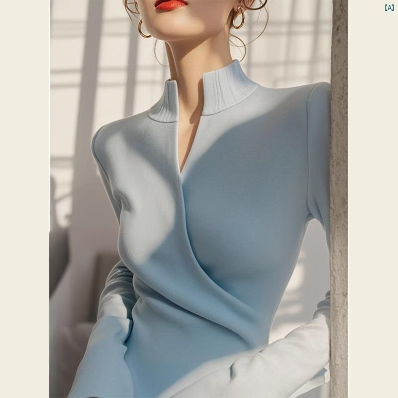 レディース レディース　アーバンファッション　モダンファッション　海外　欧州　個性的　アーバン パーティー 初秋 韓国 シック トップス ハイエンド 見栄え 良い ユニーク レディース ブルー セーター すのサムネイル