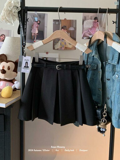 レディース ファッション オシャレ かわいい 綺麗 カジュアル 秋 小柄 アメリカン レトロ スタイリッシュ ガール Aラインイン スカート ハイウエスト プリーツ ヒップ カバー ショート レディース ファッション オシャレ かわいい 綺麗 カジュアル 秋 小柄 アメリカン レトロ スタイリッシュ ガール Aラインイン スカート ハイウエスト プリーツ ヒップ カバー ショート