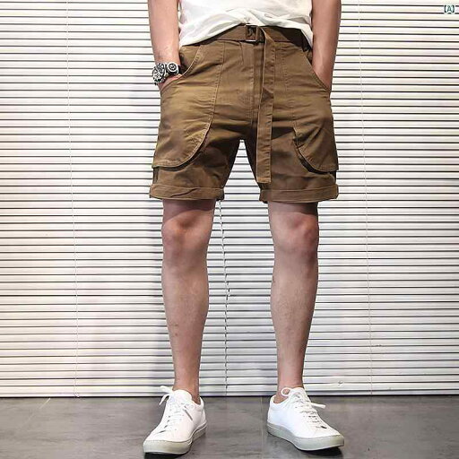 メンズ ファッション オシャレ カジュアル 男性 カーゴ ショーツ 夏 立体的 大きい ポケット ウォッシュ ストリート 男性用 五分丈 パンツ メンズ ファッション オシャレ カジュアル 男性 カーゴ ショーツ 夏 立体的 大きい ポケット ウォッシュ ストリート 男性用 五分丈 パンツ