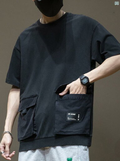 メンズ ファッション オシャレ カジュアル 男性 夏 半袖 Tシャツ ポケット 半袖 作業着 五分袖 紳士服 メンズ ファッション オシャレ カジュアル 男性 夏 半袖 Tシャツ ポケット 半袖 作業着 五分袖 紳士服