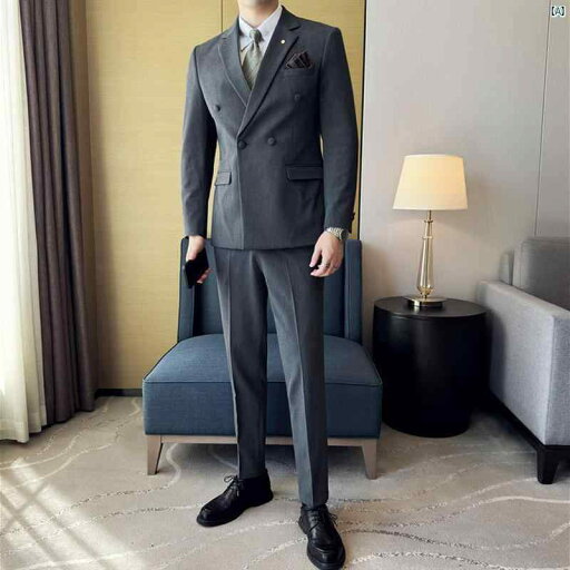 男性 オシャレ かっこいい カジュアル メンズ スリーピーススーツ 春秋新 シーズン ハイエンド ビジネス プロ フォーマルウェア ライト 高級 新郎 スーツ 男性 オシャレ かっこいい カジュアル メンズ スリーピーススーツ 春秋新 シーズン ハイエンド ビジネス プロ フォーマルウェア ライト 高級 新郎 スーツ