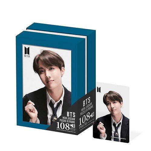 安心・迅速の日本国内発送 BTS グッズ J-HOPE ジェイホープ フレーム付き ジグソーパズル 108ピース 防弾少年団 パズル + フレームBOX + フォトカード バンタン bts ホビ チョン・ホソク