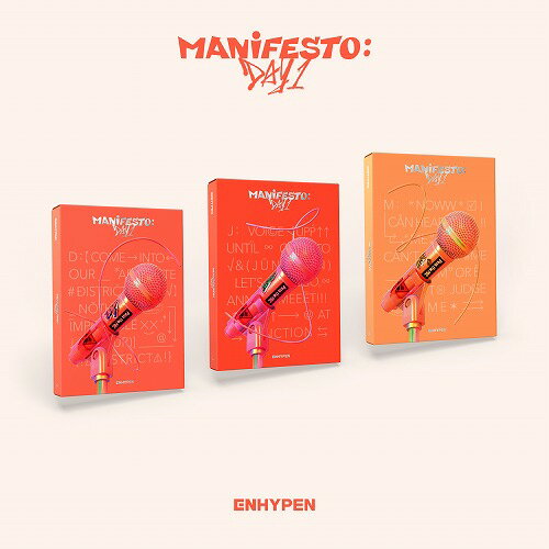 安心 迅速の日本国内発送 MANIFESTO DAY1 J Ver. ENHYPEN エンハイフン enhypen manifesto アルバム cd エンハイプン