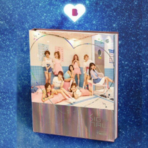 安心 迅速の日本国内発送 Signal 4th Mini Album B Ver. TWICE トゥワイス アルバム ミニアルバム kpop 韓国 バージョン選択