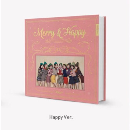 安心・迅速の日本国内発送 TWICE 1st Album Repackage Merry&Happy Happy ver TWICEトゥワイス アルバム cd