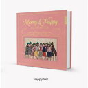 安心 迅速の日本国内発送 TWICE 1st Album Repackage Merry Happy Happy ver TWICEトゥワイス アルバム cd