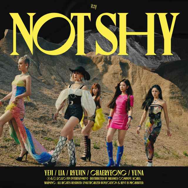 楽天KNPOPS 楽天市場店安心・迅速の日本国内発送 Not Shy A ver. ITZY イッジ アルバム cd イッチ