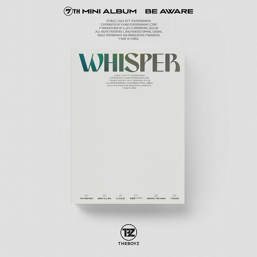 安心・迅速の日本国内発送 THE BOYZ 7th Mini Album BE AWARE Document Ver. THE BOYZ ザボーイズ アル..