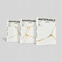安心・迅速の日本国内発送 2nd Mini Album ANTIFRAGILE vol 3 FROZEN AQUAMARINE ver. LE SSERAFIM...