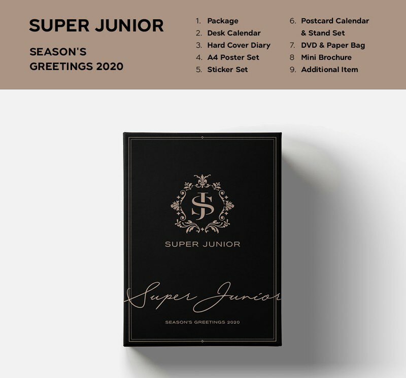 安心・迅速の日本国内発送 2020 SUPER JUNIOR SEASON'S GREETINGS シーズングリーティング SEASON GREETINGS superunior アルバム cd スーパージュニア