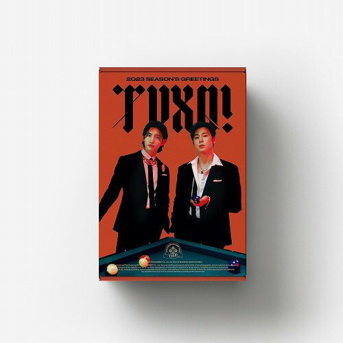 安心・迅速の日本国内発送 数量限定PVCフォトカードプレゼント TVXQ! 2023 SEASON'S GREETINGS 東方神起 chang min yunho tvxq! シーグリ シーズングリーディング